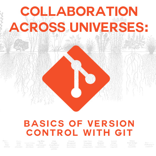 Poster for Collaboration Across Universes: Basics of Version Control with Git
